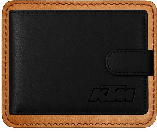 KTM - Kožená peněženka motorkářská