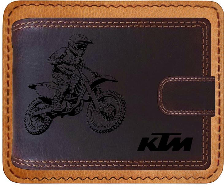 KTM - Kožená peněženka Cross