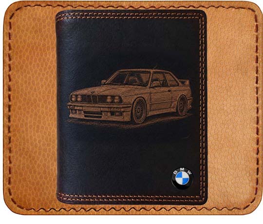 Luxusní peněženka BMW E30 serie 3