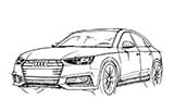 Černá peněženka AUDI Černá peněženka AUDI