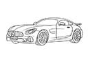 Černá peněženka Mercedes-Benz