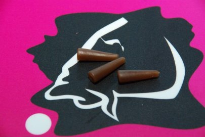 LK BAITS TAIL RUBBERS CAMO BROWN