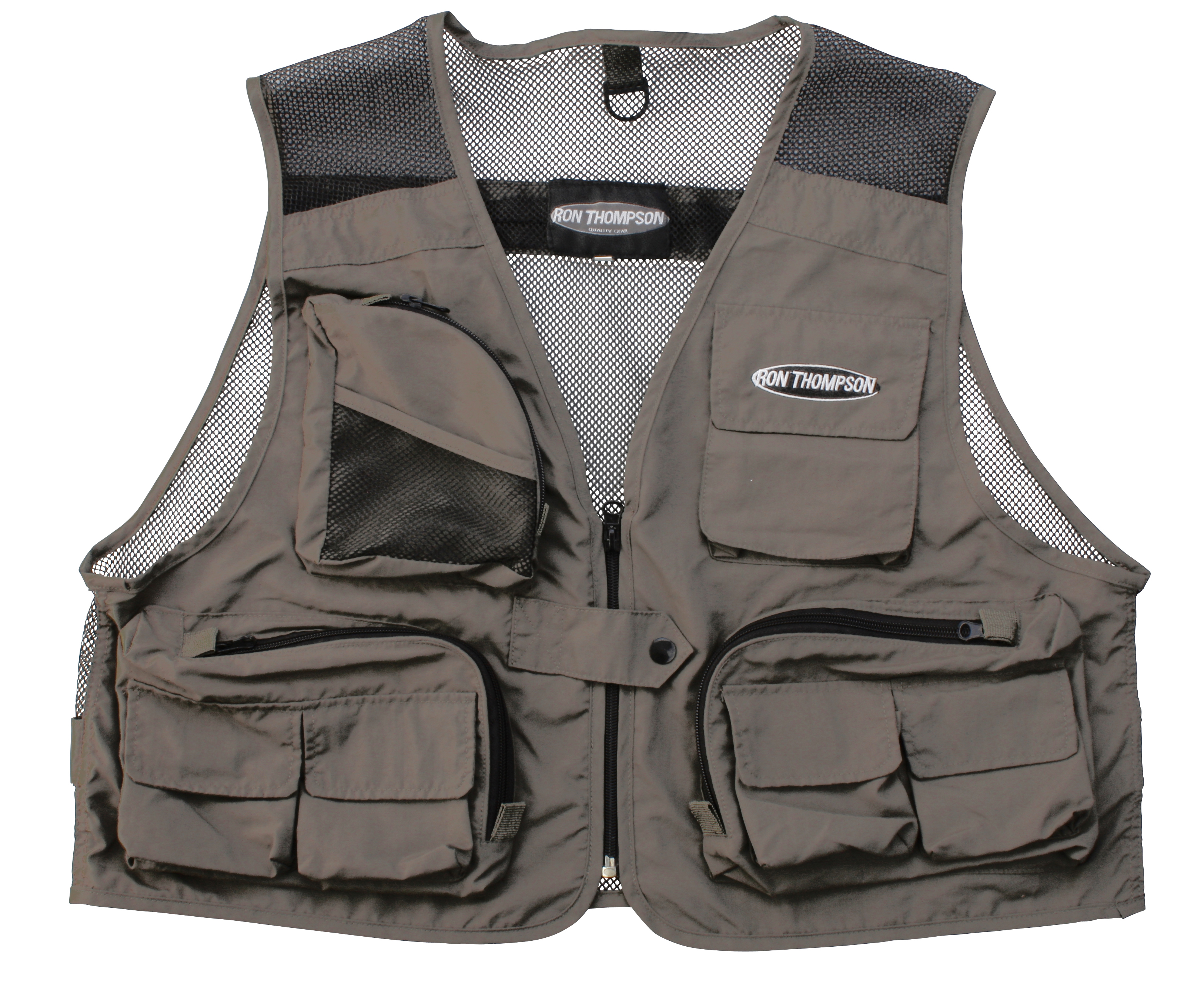 Ron Thompson Mesh Lite Fly Vest Stone XL