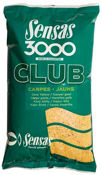 Sensas Krmení 3000 Club 2,5 kg Kapr Žlutý