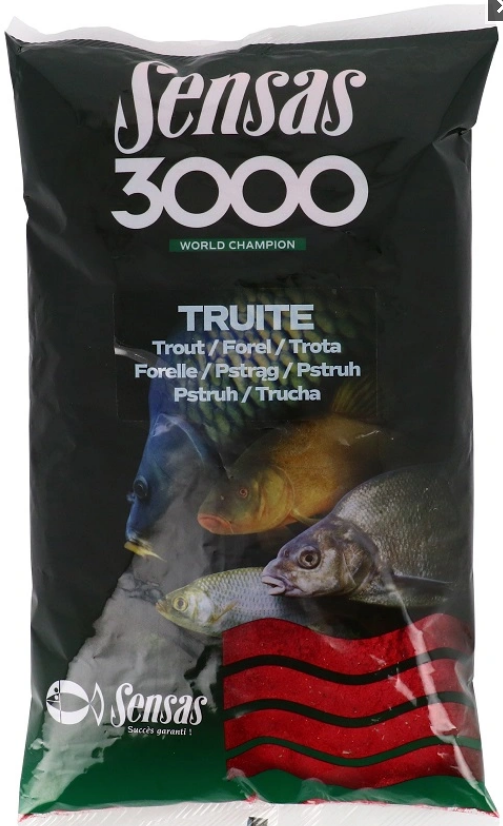 Krmení Sensas 3000 Truites (Pstruh) 800gr 
