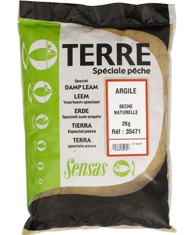 Hlína do Krmení Mondial F Argile Seche Naturelle 2kg 