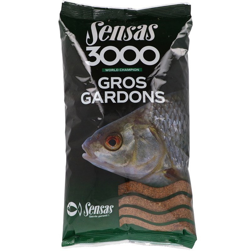 Sensas Krmítková Směs 3000 Gros Gardons 1 kg-Plotice Velká