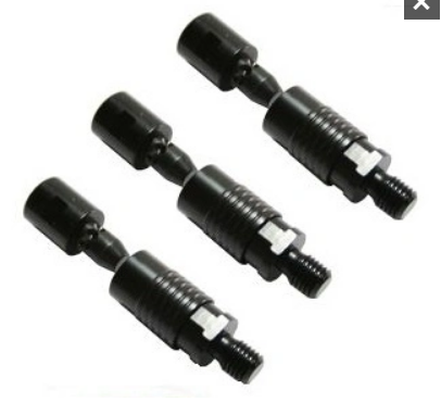 Rychlospojka NGT Quick Release Connector Black 3ks 
