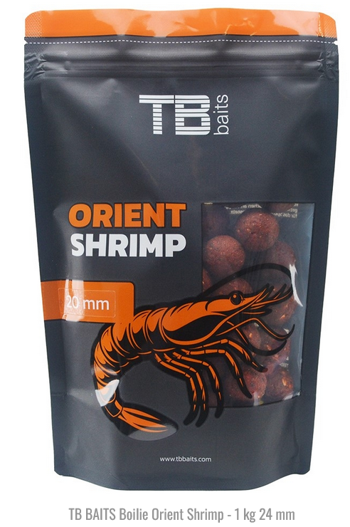 TB BAITS Boilie Orient Shrimp - 250 g 