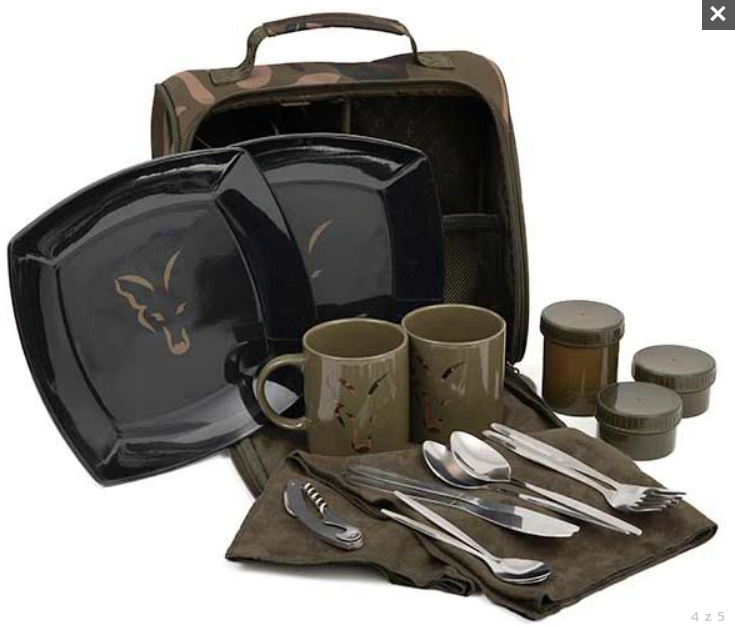 Jídelní Set Fox Camolite 2 Person Dinner Set 