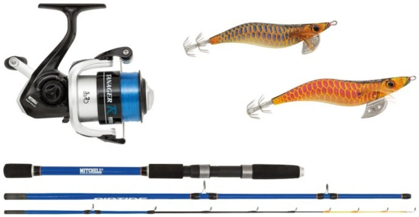 Mitchell Riptide R Squid Combo 1,80m 10-25gr 3000 