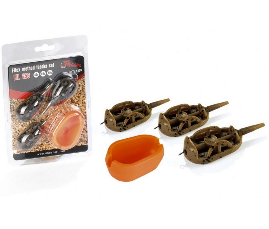 Filfishing Filex Method Feeder Set 40,50,60 g+Formička