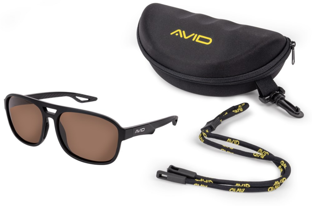 Avid Carp Polarizační Brýle SeeThru AV Classic Polarised Sunglasses Brown Lens