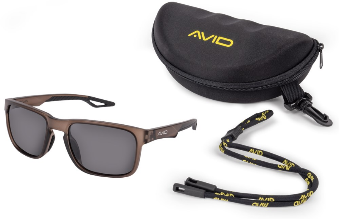 Avid Carp Polarizační Brýle SeeThru Mirage Polarised Sunglasses Grey Lens