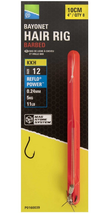 Preston Innovations Návazec Bayonet Hair Rigs 10 cm