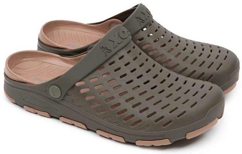 Fox Pantofle Khaki Clogs