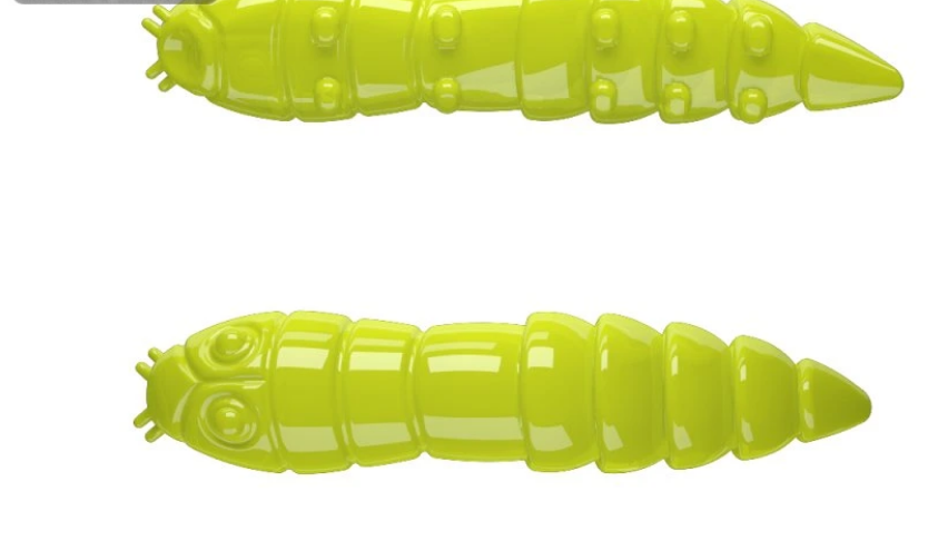 Gumová nástraha Libra Lures Kukolka 27mm Hot Yellow 006 Cheese (15ks)