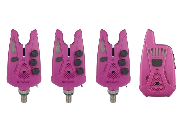 Flacarp Sada Signalizátorů X8+RX8 2+1 Speciální Edice - Fialová
