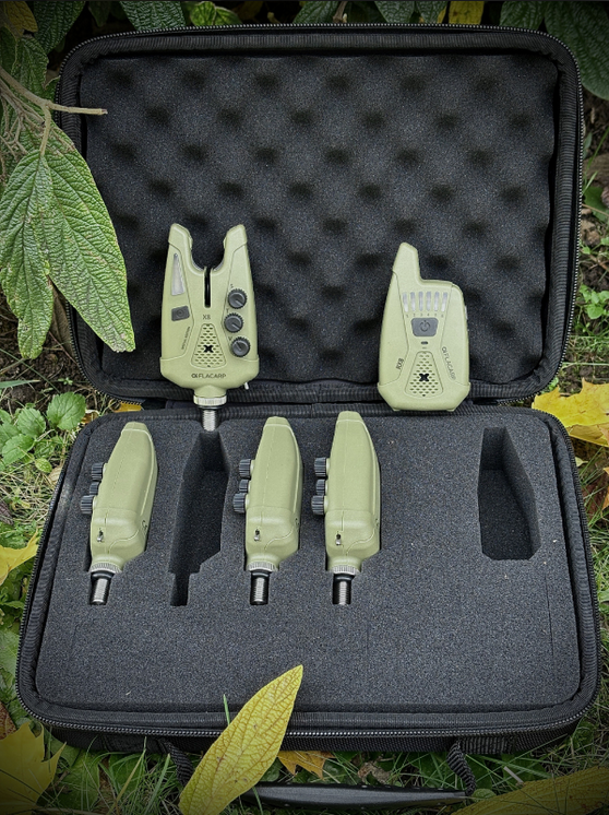 Flacarp Sada Signalizátorů X8+RX8 2+1 Speciální Edice - Khaki