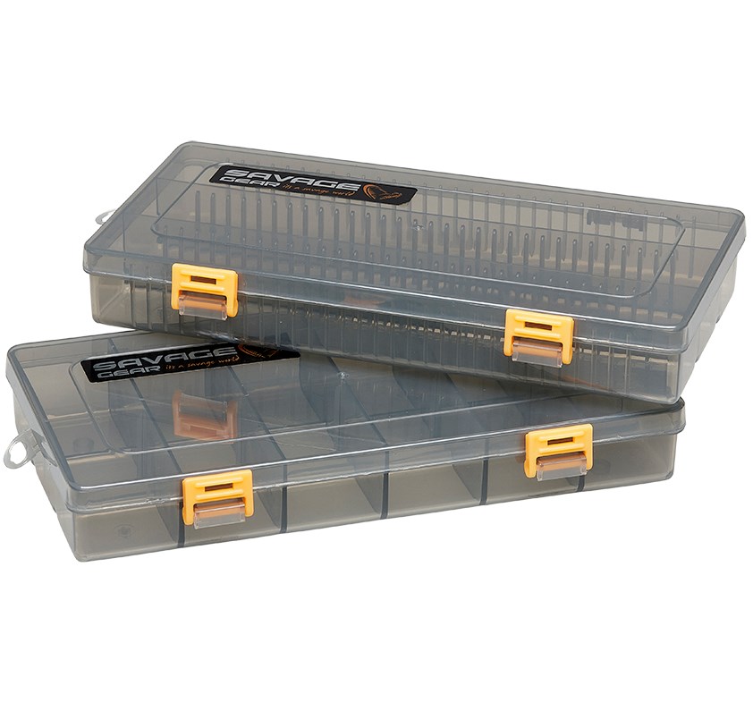 Savage Gear Krabička Flat Lurebox Smoke Kit 2 ks
