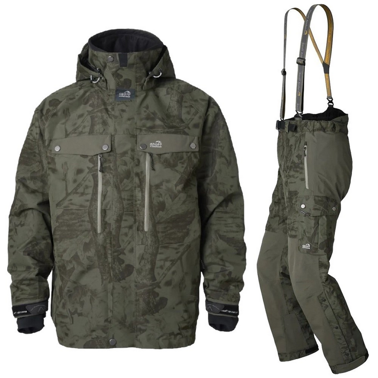 Geoff Anderson Bunda Dozer7 Leaf Maskáč + Kalhoty Urus7 Leaf Maskáč