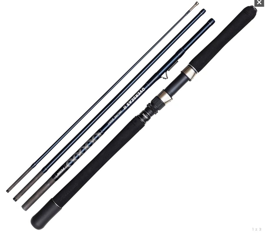 Prut Penn Overseas II Inline Boat 2,10m 30-50lb