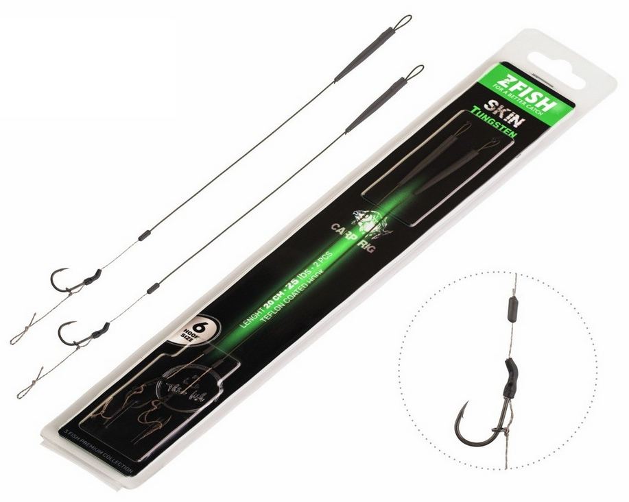 Zfish Návazec Skin Tungsten Rig 20 cm