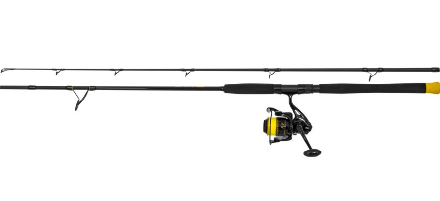 Black Cat Prut Hard Core Combo Spin Rod 2,4 m 200 g + Naviják