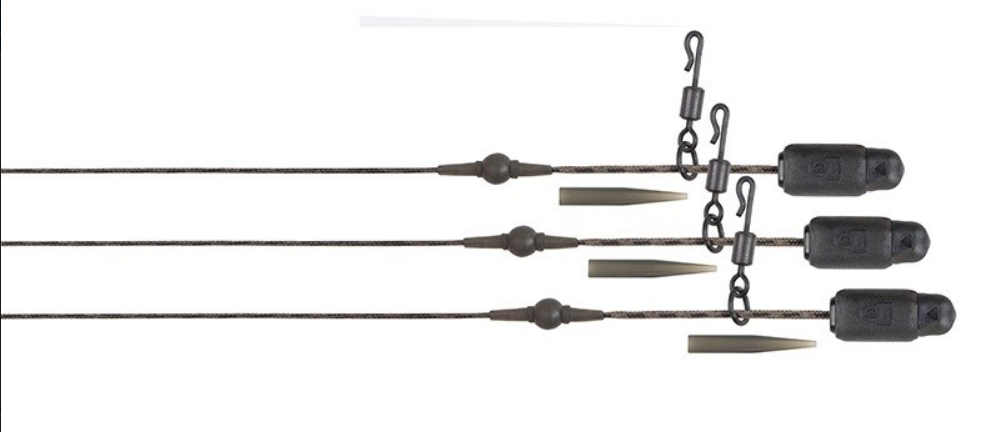 Fox Montáž Edges Submerge Heli-Clip Rigs Naturals 3 ks