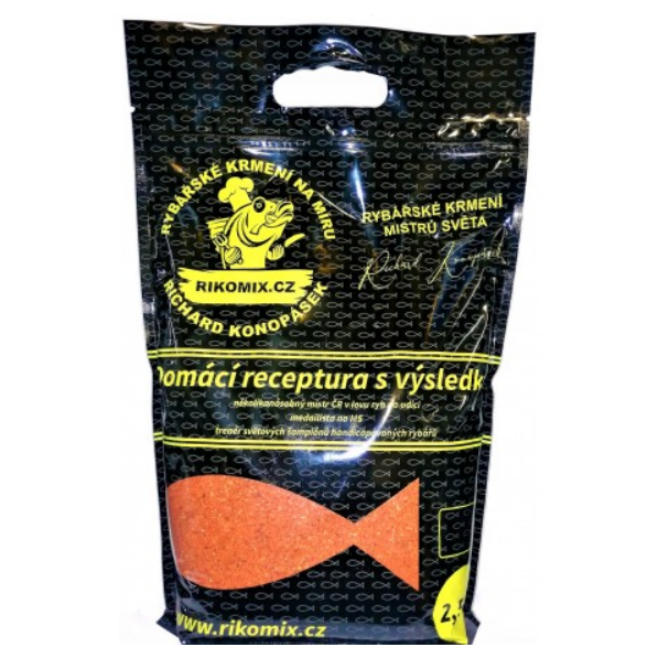 Vnadící směs Richard Konopásek RIKOMIX Kapr Speciál červený 2,5kg