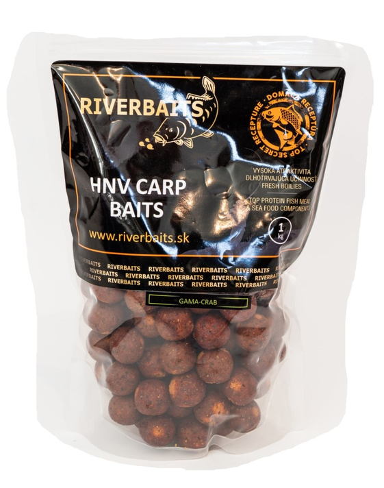  Riverbaits Boilies HNV Gama Crab 1kg 