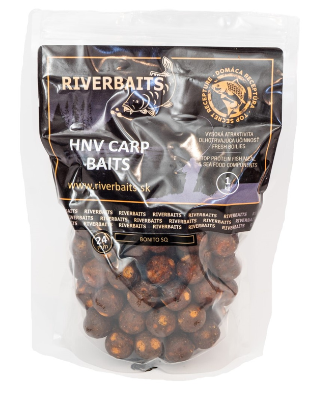 Riverbaits Boilies HNV Bonito SQ 1kg
