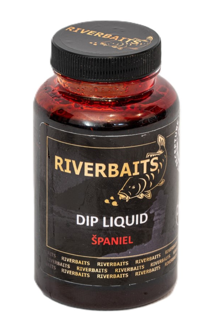 Riverbaits Dip Liquid Španěl 250ml