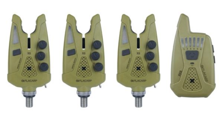Flacarp Sada Signalizátorů X8+RX8 3+1 Speciální Edice - Khaki