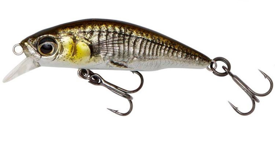 Savage Gear 3D Sticklebait Twitch Sinking Ayu Green Silver - 5,5 cm 7 g