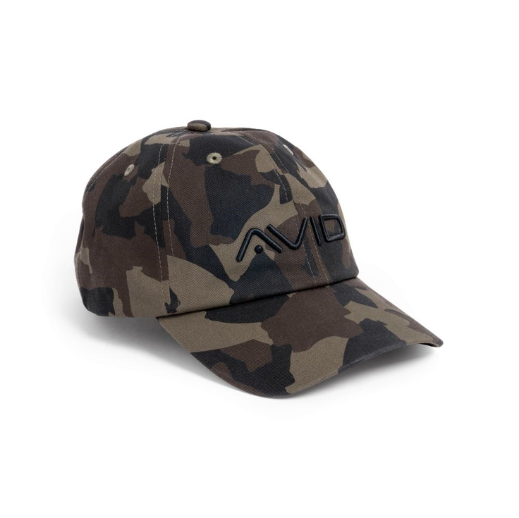 Avid Carp Kšiltovka Distortion Dark-Camo Cap
