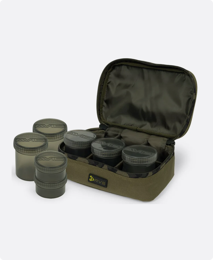 Avid Carp Pouzdro RVS 8-Pot Hookbait Pouch
