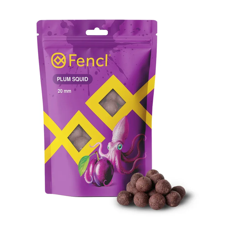 Fencl Boilie Plum Squid - 20mm 250g