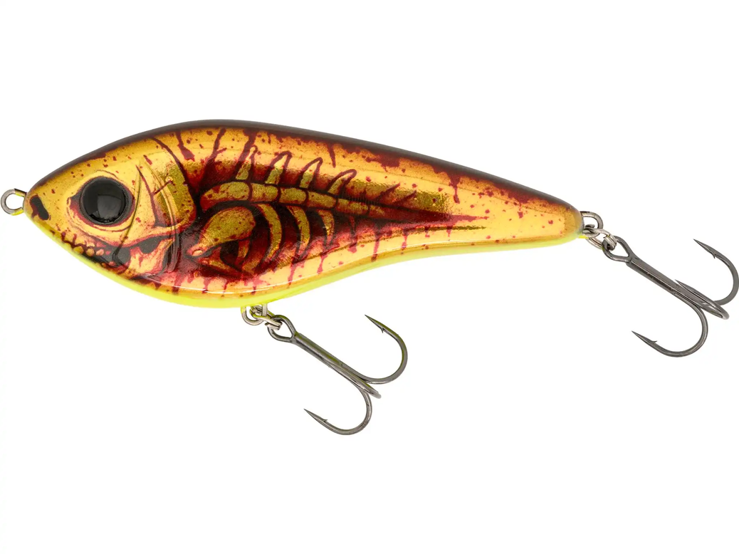 Westin Wobler Swim Glidebait Halloween Radioactive Ripper 12cm 53g 