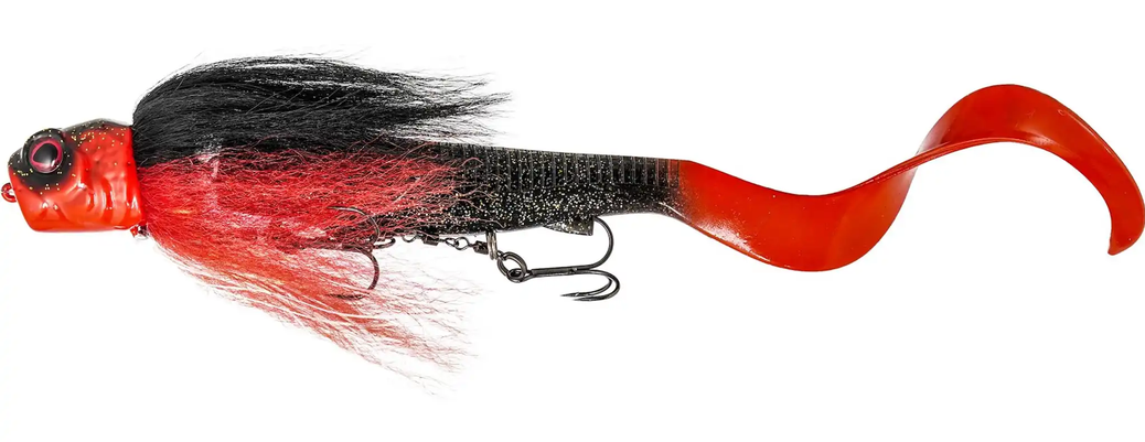 Westin Gumová nástraha Pike Teezer R2F Red Hood 24cm 75g 
