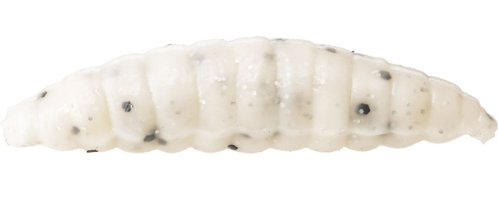 Westin Gumová Nástraha Maggot Floating White 4,8 cm 2,2 g 8 ks - Garlic/Cheese