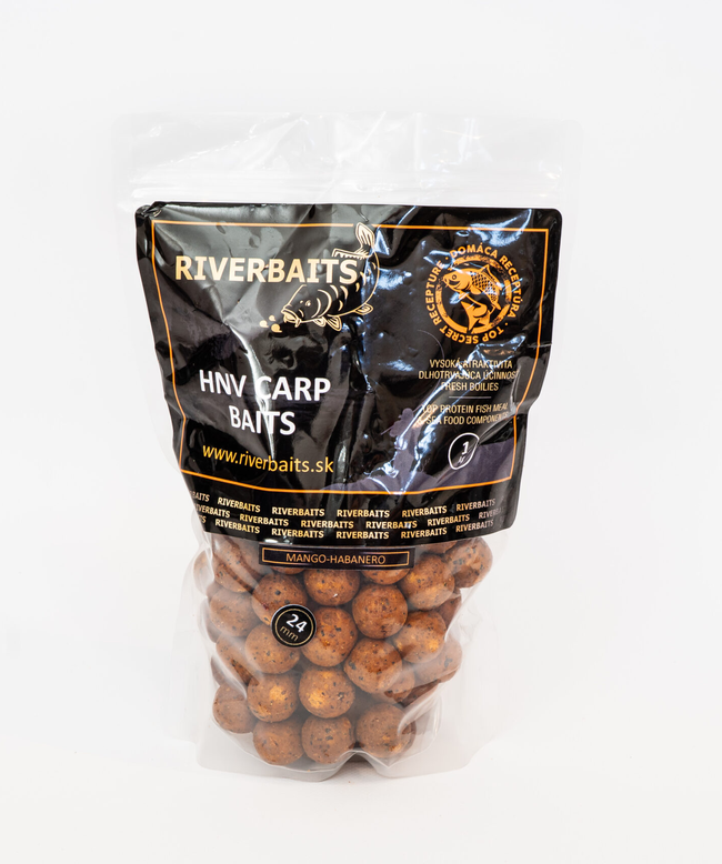 Riverbaits Boilies HNV - Mango Habanero 1kg