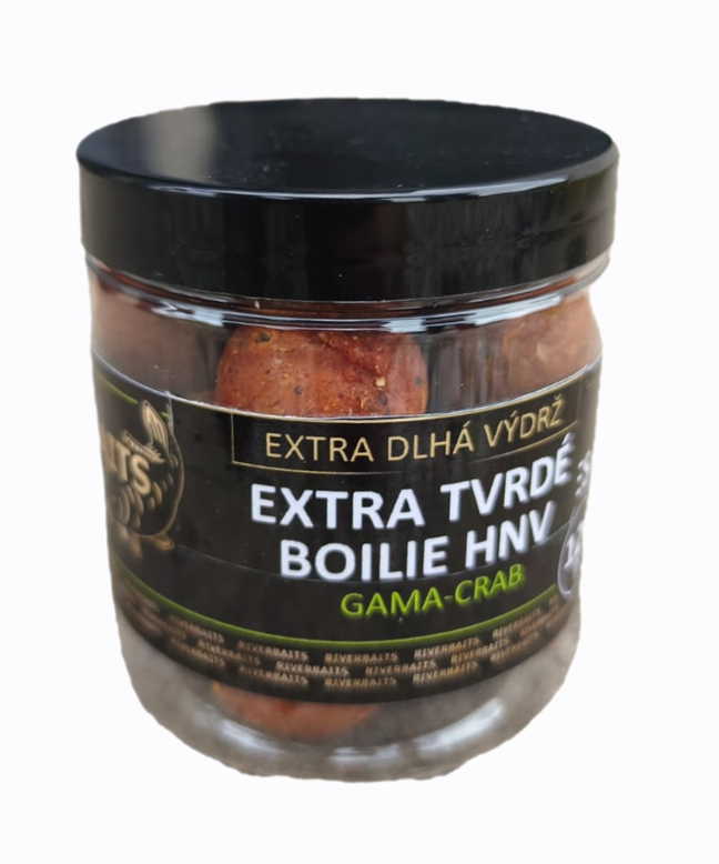 Riverbaits Extra Tvrdé Boilie – Gama- Crab