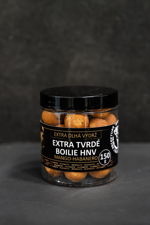 Riverbaits Extra Tvrdé Boilie – Mango Habanero