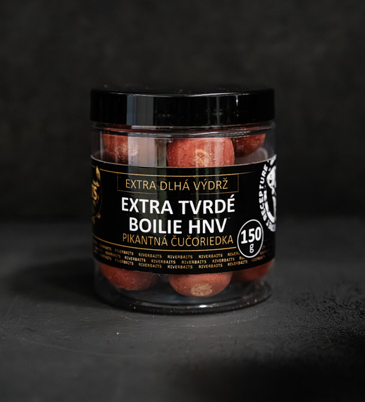 Riverbaits Extra Tvrdé Boilie – Pikantní borůvka