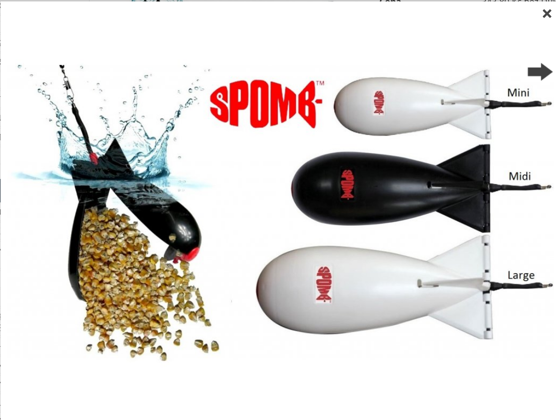 SPOMB Zakrmovací raketa Bait Rocket střední