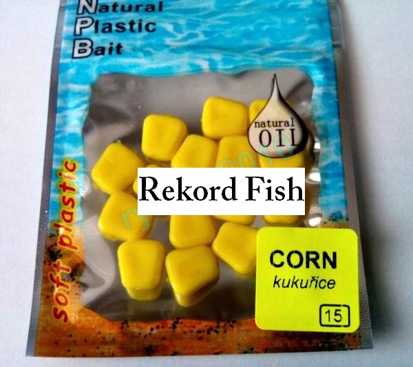Umělá kukuřice červená 15 ks
