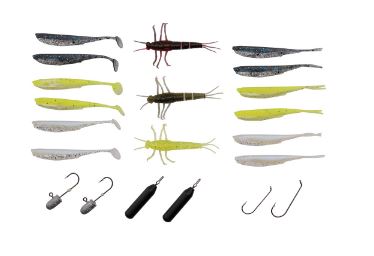 Savage Gear Set Gumových Nástrah Mini Perch Kit