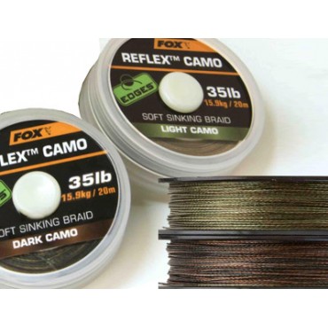Fox návazcová šňůra Reflex Camo 20m 25lb