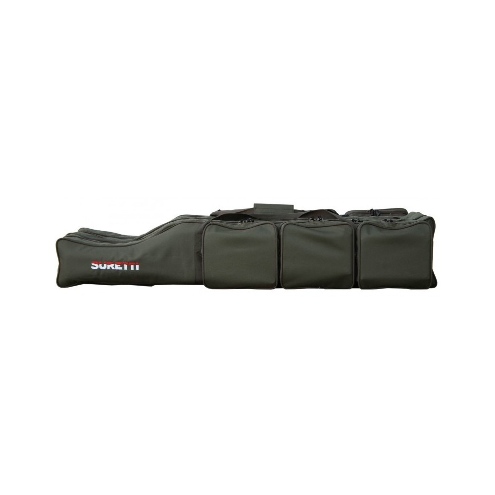 Obal na pruty Suretti tříkomorový 95 cm